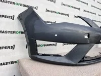 Seat Leon Fr Hatchback Mk3 2013-2016 Front Bumper 4 Pdc No Jets Genuine [o553]
