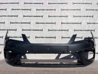 Seat Leon Fr Mk3 Face Lifting 2016-2019 Front Bumper 4 Pdc + Jet Genuine [o562]