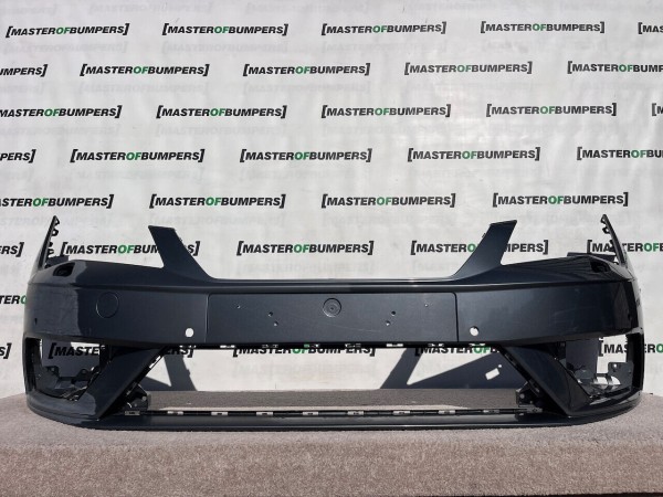 Seat Leon Se Technology Lift 2016-2019 Front Bumper 4 Pdc +jet Genuine [o566]