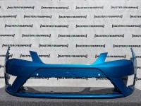 Seat Leon Fr Hatchback Mk3 2013-2016 Front Bumper 4 Pdc No Jets Genuine [o578]