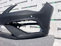 Seat Leon Fr Mk3 Lift Hatchback 2016-2019 Front Bumper 4 Pdc Genuine [o583]