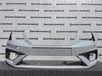 Seat Leon Fr Mk3 Lift Hatchback 2016-2019 Front Bumper No Pdc Genuine [o584]