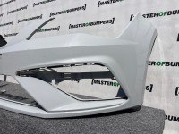 Seat Leon Fr Mk3 Lift Hatchback 2016-2019 Front Bumper No Pdc Genuine [o584]