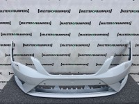 Seat Leon Fr Hatchback Mk3 2013-2016 Front Bumper 4 Pdc +jets Genuine [o589]