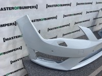 Seat Leon Fr Hatchback Mk3 2013-2016 Front Bumper 4 Pdc +jets Genuine [o589]