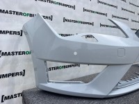 Seat Leon Fr Hatchback Mk3 2013-2016 Front Bumper 4 Pdc +jets Genuine [o589]
