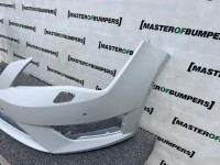 Seat Leon Fr Hatchback Mk3 2013-2016 Front Bumper 4 Pdc +jets Genuine [o589]