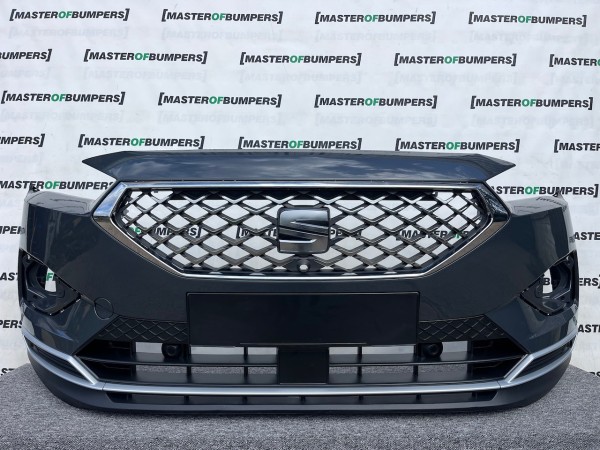 Seat Tarraco Xcellence Suv 2018-2024 Front Bumper 6 Pdc W/grilles Genuine [o600]