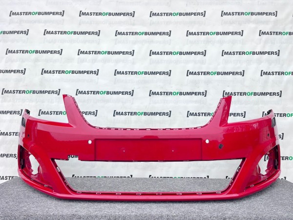 Seat Alhambra Cr Ecomotive Mpv 2012-2020 Front Bumper 4 Pdc +jets Genuine [o612]
