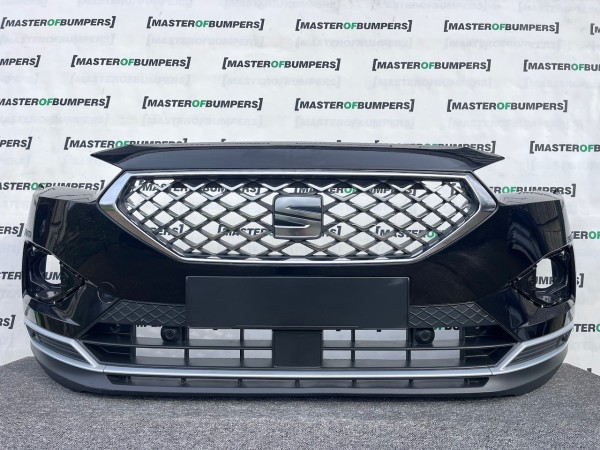 Seat Tarraco Xperience Suv 2018-2024 Front Bumper 6 Pdc W/grilles Genuine [o645]