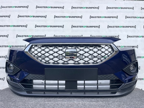 Seat Tarraco Se Technology 2018-2024 Front Bumper 6 Pdc W/grilles Genuine [o643]