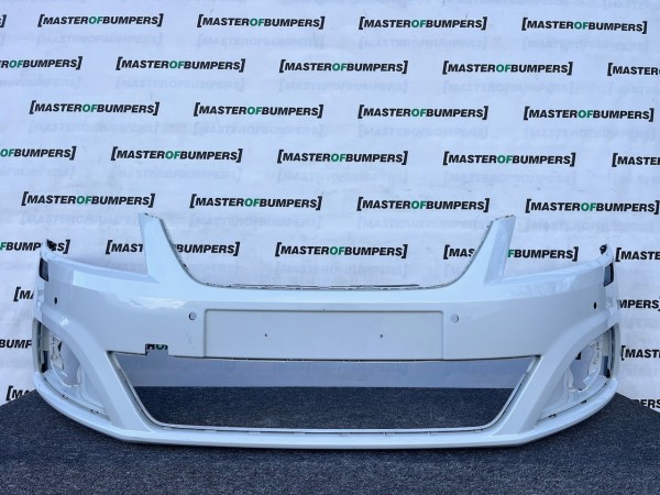Seat Alhambra Cr Ecomotive Mpv 2012-2020 Front Bumper 4 Pdc +jets Genuine [o669]