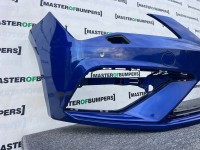 Seat Leon Fr Mk3 Lift Hatchback 2017-2019 Front Bumper 4 Pdc Jets Genuine [o652]