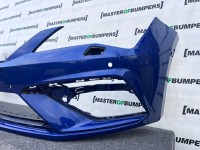 Seat Leon Fr Mk3 Lift Hatchback 2017-2019 Front Bumper 4 Pdc Jets Genuine [o652]