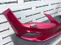 Seat Leon Fr Mk3 Lift Hatchback 2017-2019 Front Bumper 4 Pdc Jets Genuine [o654]