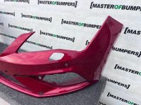 Seat Leon Fr Mk3 Lift Hatchback 2017-2019 Front Bumper 4 Pdc Jets Genuine [o654]