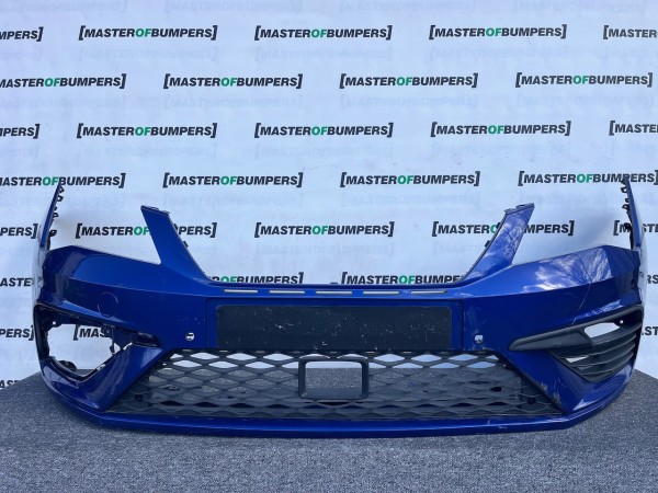 Seat Leon Cupra Fr Mk3 Lift Hatchback 2017-2019 Front Bumper 4 Pdc Genuin [o660]