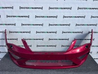 Seat Leon Cupra Fr Mk3 Lift Hatchback 2017-2019 Front Bumper 4 Pdc Genuin [o662]