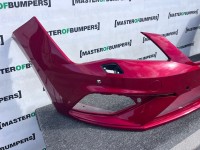 Seat Leon Cupra Fr Mk3 Lift Hatchback 2017-2019 Front Bumper 4 Pdc Genuin [o662]