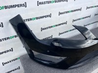 Seat Leon Fr Mk3 Hatchback 2013-2016 Front Bumper 4 Pdc Jets Genuine [o663]