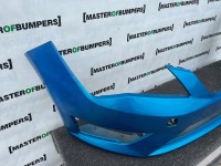 Seat Leon Fr Mk3 Hatchback 2013-2016 Front Bumper No Pdc No Jets Genuine [o679]