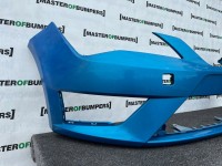 Seat Leon Fr Mk3 Hatchback 2013-2016 Front Bumper No Pdc No Jets Genuine [o679]