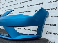 Seat Leon Fr Mk3 Hatchback 2013-2016 Front Bumper No Pdc No Jets Genuine [o679]