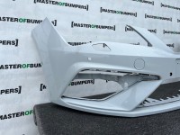 Seat Leon Fr Mk3 Lift Hatchback 2017-2019 Front Bumper 4 Pdc Jets Genuine [o682]