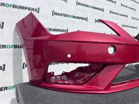 Seat Leon Se Technology Lift 2016-2019 Front Bumper 4 Pdc No Jet Genuine [o704]