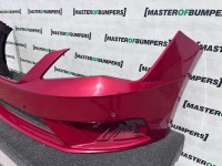 Seat Leon Se Technology Lift 2016-2019 Front Bumper 4 Pdc No Jet Genuine [o704]