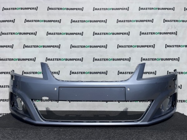 Seat Alhambra Cr Ecomotive Mpv 2012-2020 Front Bumper 4 Pdc +jets Genuine [o709]