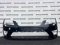 Seat Leon Fr Mk3 Hatchback 2013-2016 Front Bumper 4 Pdc Jets Genuine [o722]