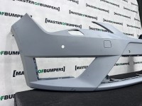 Seat Leon Fr Mk3 Hatchback 2013-2016 Front Bumper 4 Pdc Jets Genuine [o723]