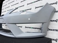 Seat Leon Fr Mk3 Hatchback 2013-2016 Front Bumper 4 Pdc Jets Genuine [o723]