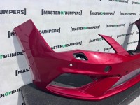 Seat Leon Fr Mk3 Lift Hatchback 2017-2019 Front Bumper 4 Pdc Jets Genuine [o724]