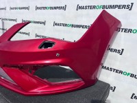 Seat Leon Fr Mk3 Lift Hatchback 2017-2019 Front Bumper 4 Pdc Jets Genuine [o724]
