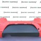 Seat Leon Fr 2009-2012 Rear Bumper In Red Genuine [o41]