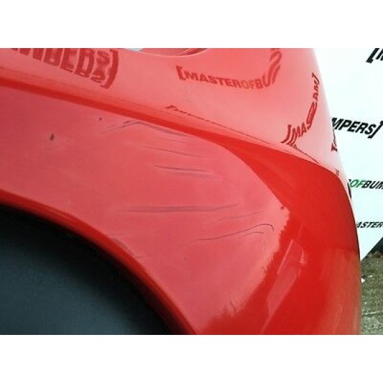 Seat Leon Fr 2009-2012 Rear Bumper In Red Genuine [o41]