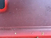 Seat Leon Fr 2009-2012 Rear Bumper In Red Genuine [o41]