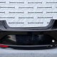 Seat Leon Se Mk2 Lift 2009-2012 Rear Bumper Black No Pdc Genuine [o302]
