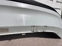 Seat Leon Fr Hatchback 2013-2016 Rear Bumper 4 Pdc White Genuine [o560]