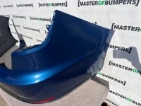 Seat Leon Fr Estate Only 2013-2016 Rear Bumper 4 Pdc Blue Genuine [o574]