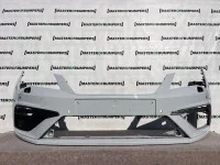 Seat Leon Fr Mk3 Face Lifting 2016-2019 Front Bumper 4 Pdc + Jet Genuine [o564]