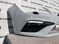 Seat Leon Fr Mk3 Face Lifting 2016-2019 Front Bumper 4 Pdc + Jet Genuine [o564]