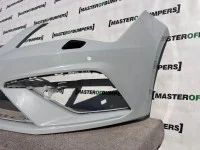 Seat Leon Fr Mk3 Face Lifting 2016-2019 Front Bumper 4 Pdc + Jet Genuine [o564]