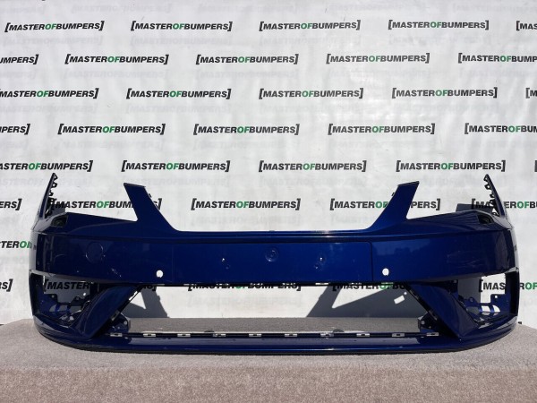 Seat Leon Se Technology Lift 2016-2019 Front Bumper 4 Pdc +jet Genuine [o563]