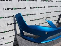Seat Leon Fr Hatchback Mk3 2013-2016 Front Bumper No Pdc No Jets Genuine [o580]