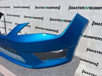 Seat Leon Fr Hatchback Mk3 2013-2016 Front Bumper No Pdc No Jets Genuine [o580]