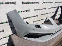 Seat Leon Fr Mk3 Face Lifting 2016-2019 Front Bumper 4 Pdc + Jet Genuine [o564]