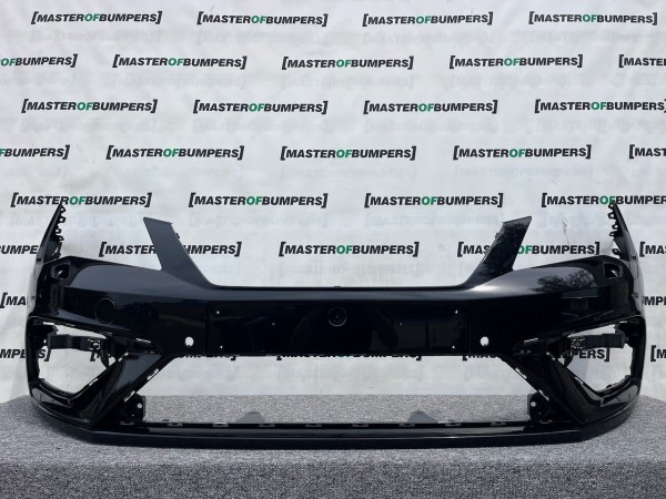 Seat Leon Fr Mk3 Lift Hatchback 2017-2019 Front Bumper 4 Pdc Jets Genuine [o590]